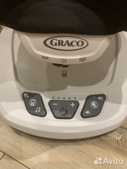 Детские электронные качели шезлонг