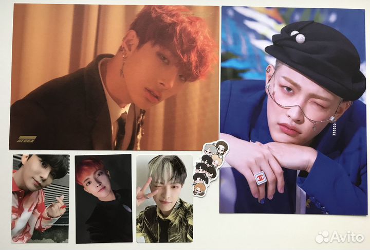 Карты, мини-постер Ateez