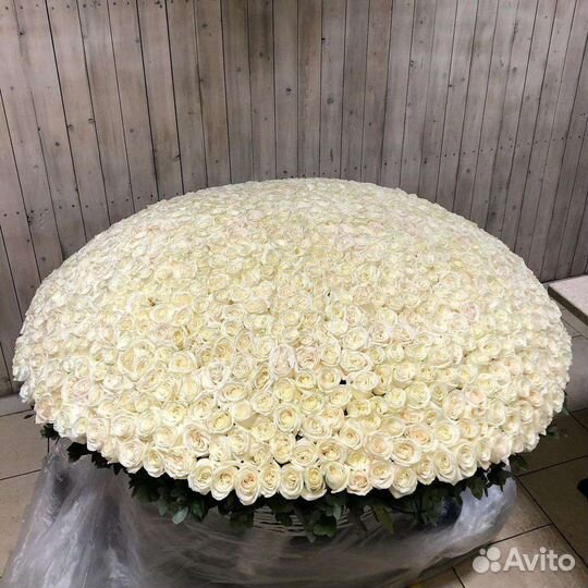 Розы в корзине