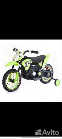 Детский кроссовый электромотоцикл