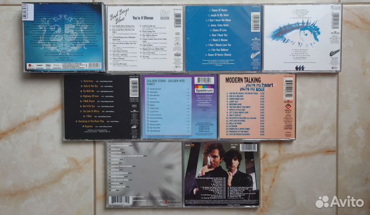 Bad Boys Blue / Fancy / Laid Back / Sparks / CD