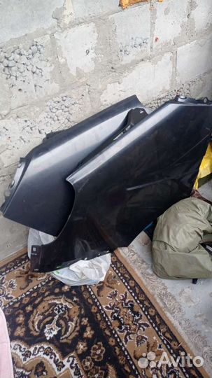 Пластиковые крылья газель