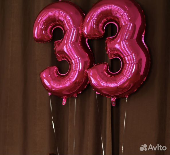 Воздушные шары цифры