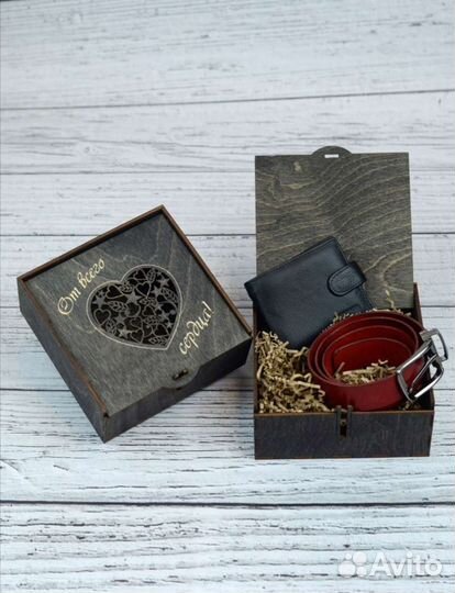 Коробка Подарочная деревянная