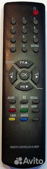 Пульты ду для кинескопных тв 