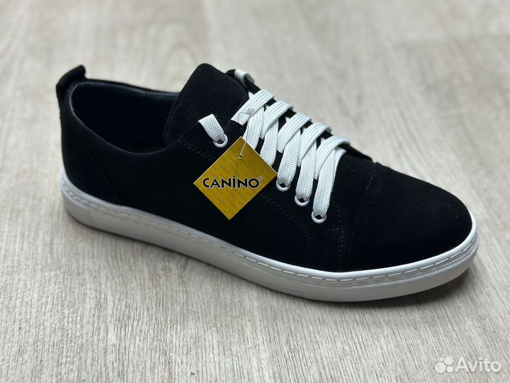 Мужские кожанные кеды