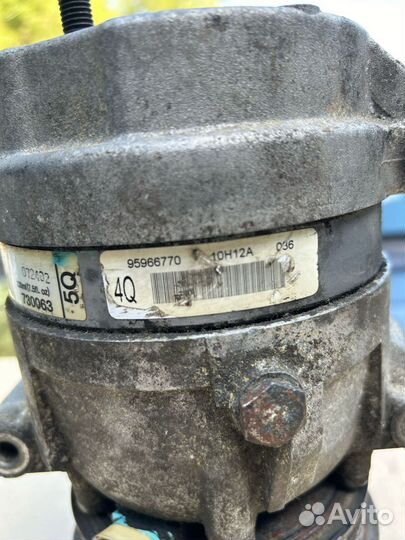 Компрессор кондиционера Chevrolet Epica/Cruze