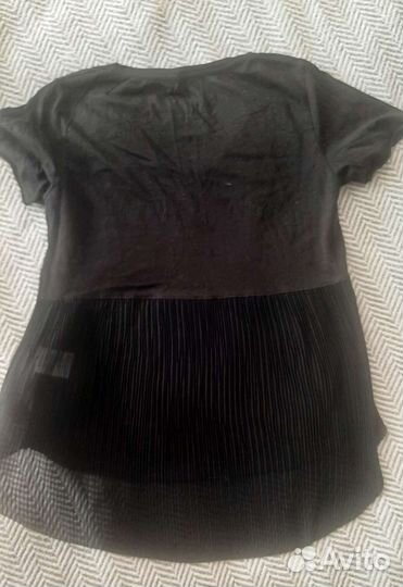 Удлинённый офисный жилет + рубашка