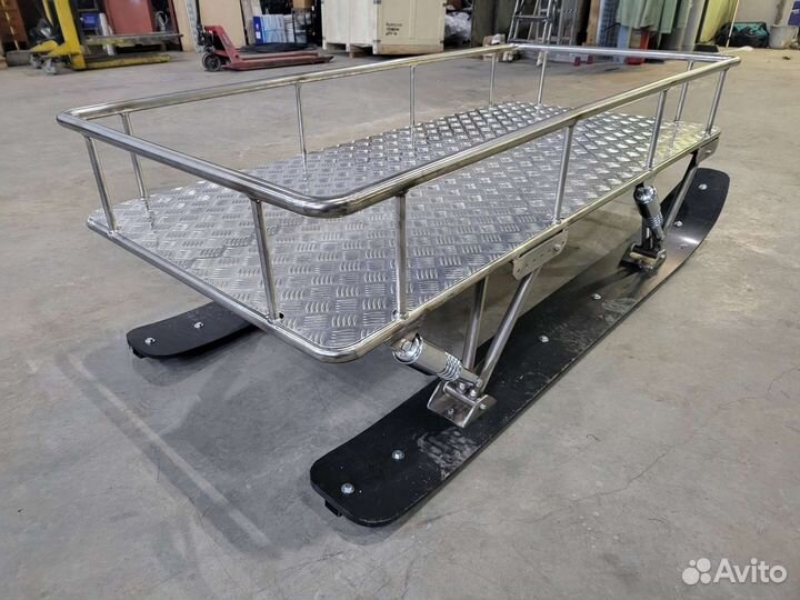 Сани волокуши для снегохода