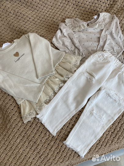 Одежда для девочки 86 92 hm zara