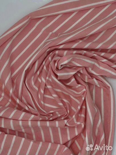 Ткань Кулирка полоска / опт
