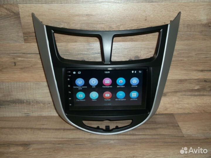 Магнитола 2DIN Hyundai Solaris Android 2/32 GPS