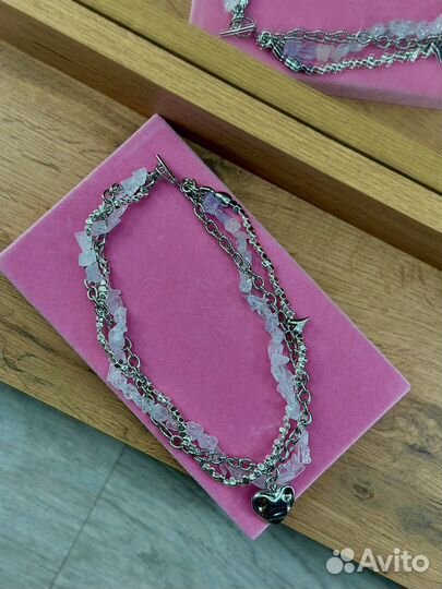 Чокер из натуральных камней