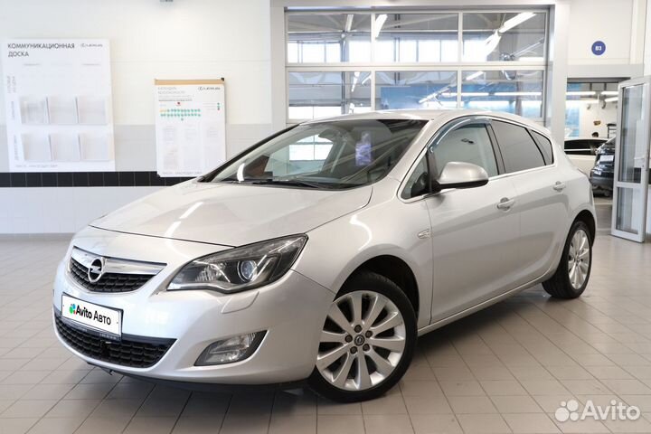 Opel Astra 1.6 AT, 2012, 143 000 км