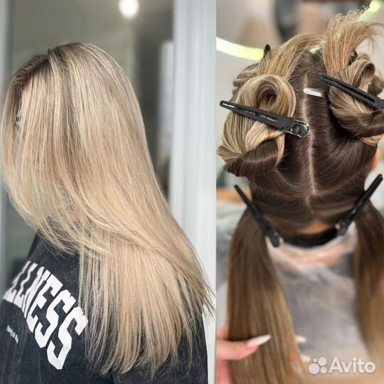 Окрашивание волос