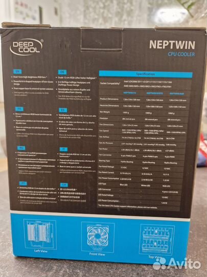 Башенный кулер Deep Cool Neptwin
