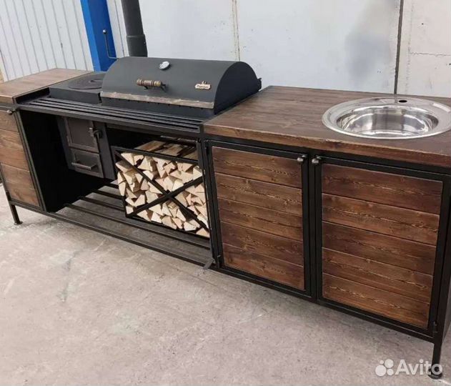 Мангальный комплекс лофт