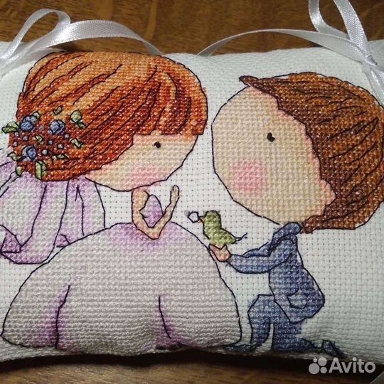 Подушечка для свадебных колец