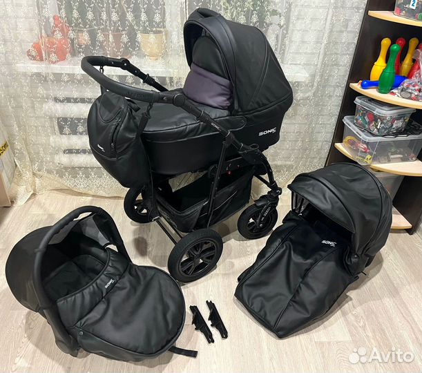Коляска 3 в 1 sonic