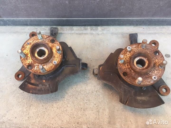 Поворотный кулак chevrolet aveo t250