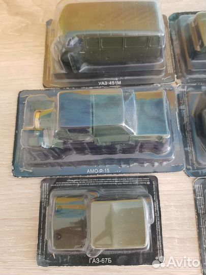 Модели Авто легенды СССР 1/43