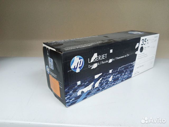 Картридж лазерный HP 35A/CB435A оригинальный