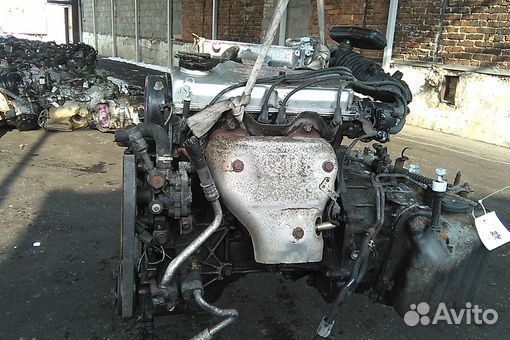 Двигатель в сборе двс mitsubishi mirage CJ1A 4G13