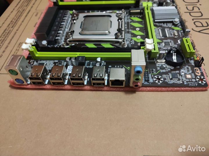 Комплект: материнка x79 + E5 2660v2 + 16Гб озу