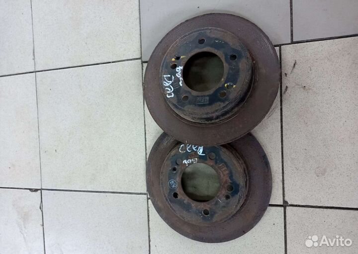 Диск тормозной задний Kia Ceed JD