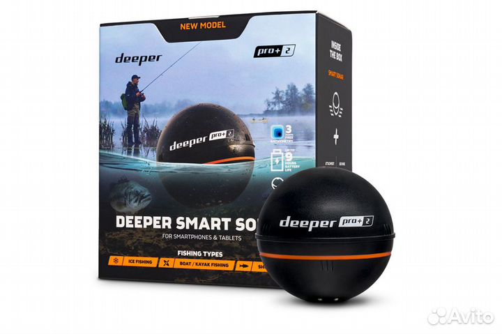 Эхолот Deeper SMART Sonar PRO+ 2