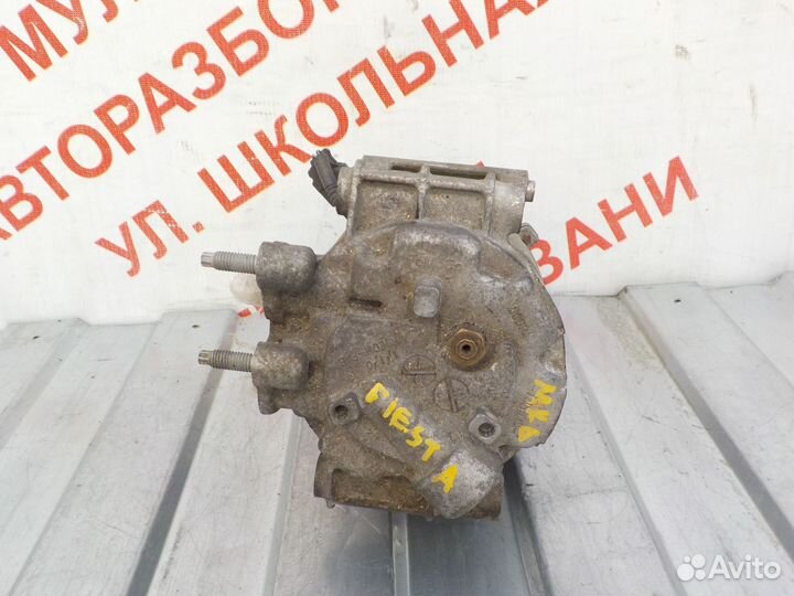Компрессор кондиционера Форд Фиеста Мк6 1.6л