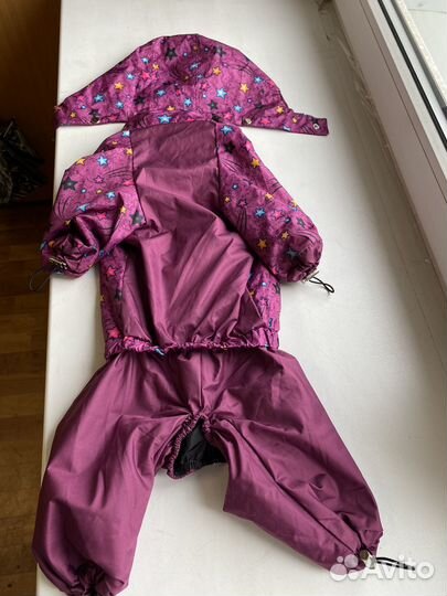 Комбинезон для собачки девочки по спинке 42-48см