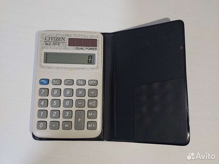 Калькулятор citizen SLD-7070