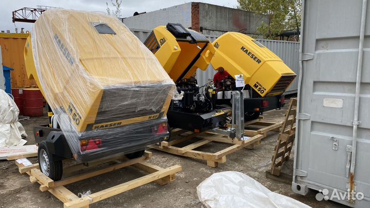 Дизельный передвижной компрессор