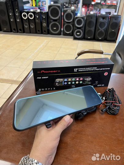 Зеркало регистратор GPS информатор антирадар