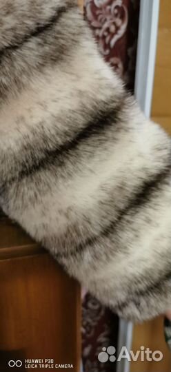 Полушубок размер 46-48,норка-крестовка,бу