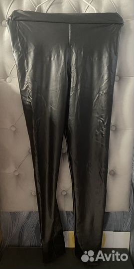 Леггинсы кожаные