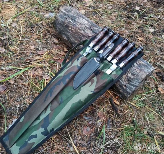 Набор для барбекю с Кизлярским ножом