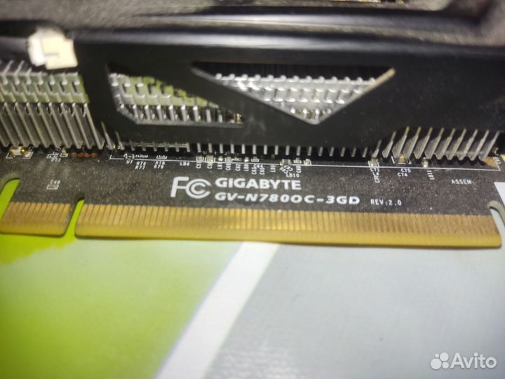 Видеокарта gtx780 oc