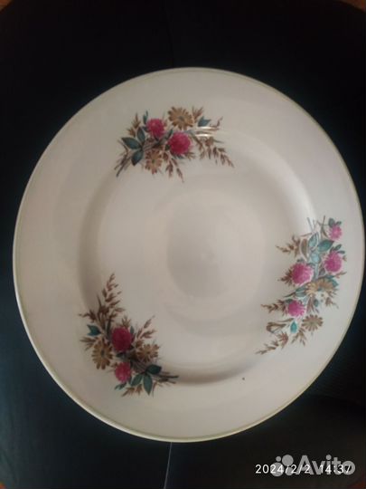 Тарелка и блюдо