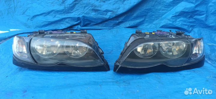 Фары BMW 3-series E46 рестайлинг