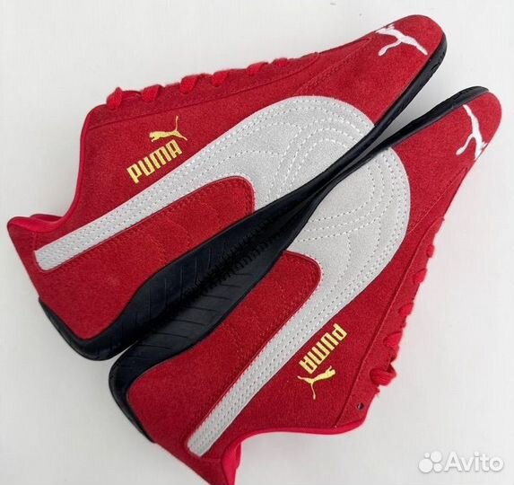 Кеды Puma Speedcat Red and Black женские