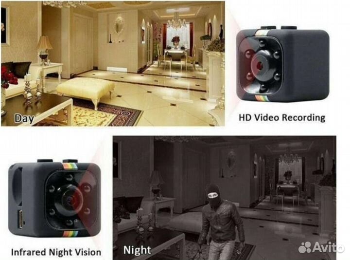 Мини камера SQ11 / мини видеокамера / регистратор