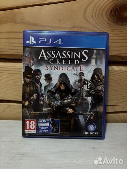 Assassin's Creed Syndicate ps4 диск