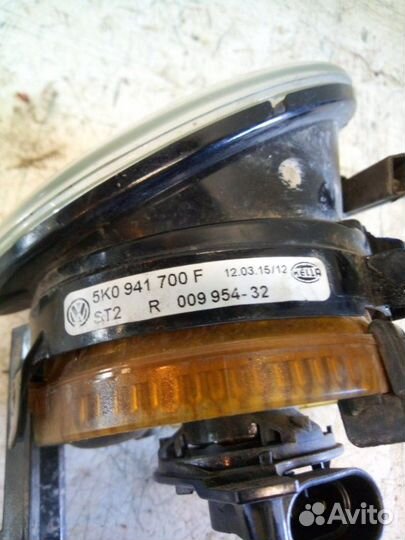 Фара противотуманная передняя правая Volkswagen