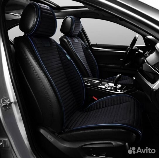 Велюровые накидки на сиденья премиальные