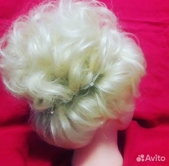 Учебная голова для причесок