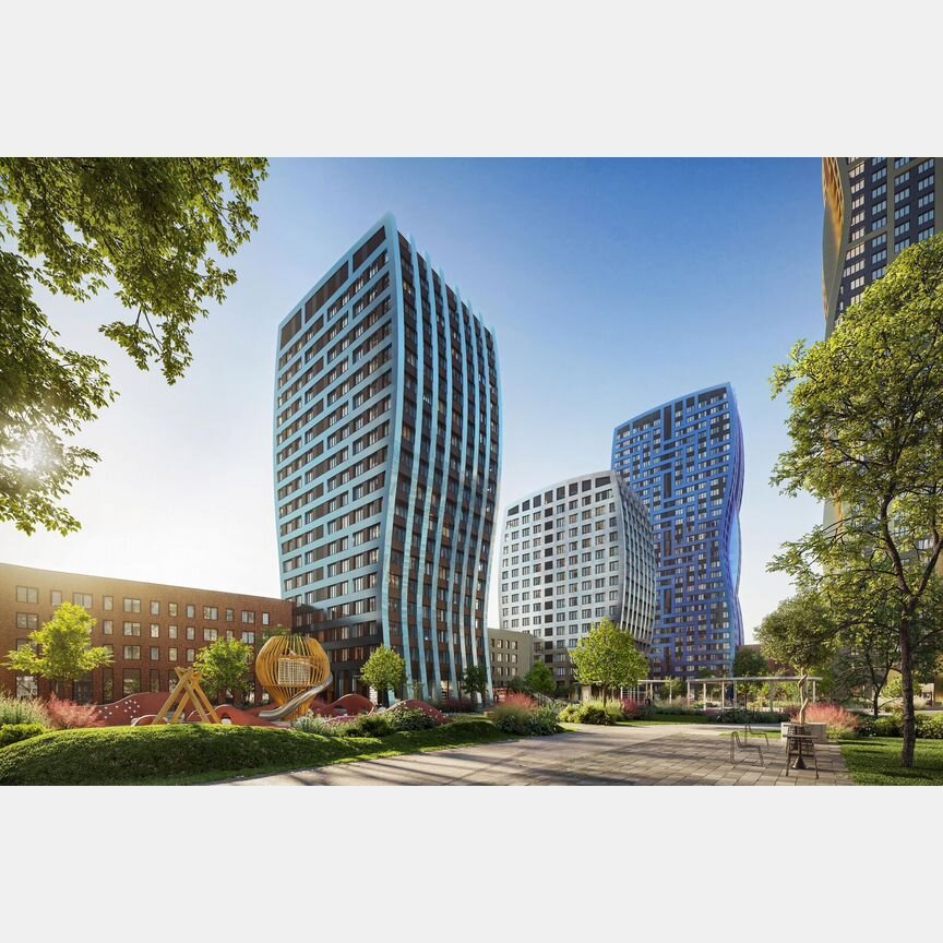 3-к. апартаменты, 47,1 м², 5/23 эт.