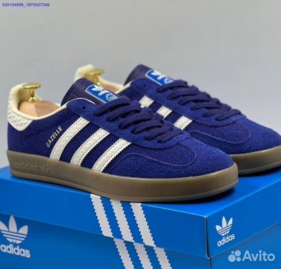 Кроссовки Adidas Gazelle Navy (Арт.14244)