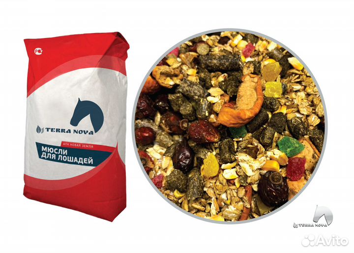 Мюсли для лошадей